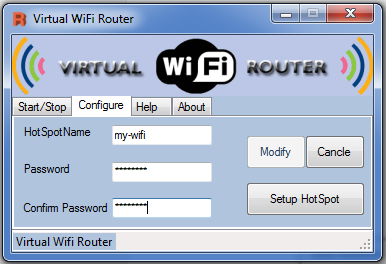 virtual wifi router