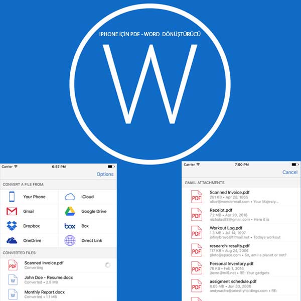 PDF to Word Converter iphone